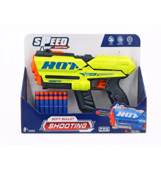 Pistol cu gloanțe moi EVA, verde, cod 962153