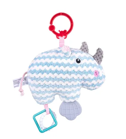 Игрушка для кроватки и коляски Moni Bali Bazoo Knit Rhinoceros