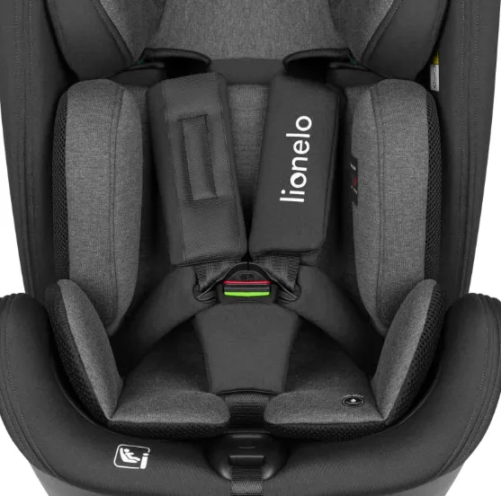 Scaun auto 76-150 cm (i-Size) Isofix Lionelo Harper Black Carbon Grey Scaun auto 76-150 cm (i-Size) Isofix Lionelo Harper Black Carbon Grey