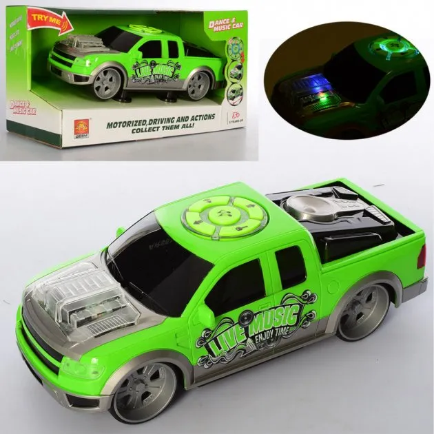 Машинка инерционная с музыкой 21019