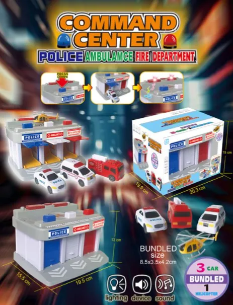 Set de joaca Parcare cu functii, 399-5