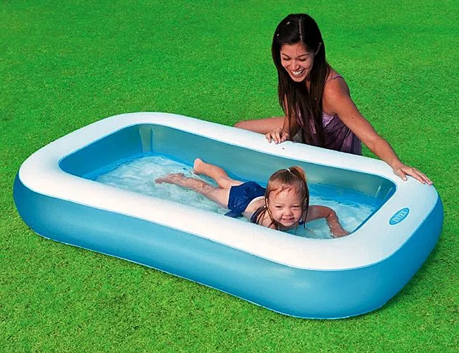 Piscină gonflabilă pentru copii (166x100x28 cm) 128 litri Art. 57403