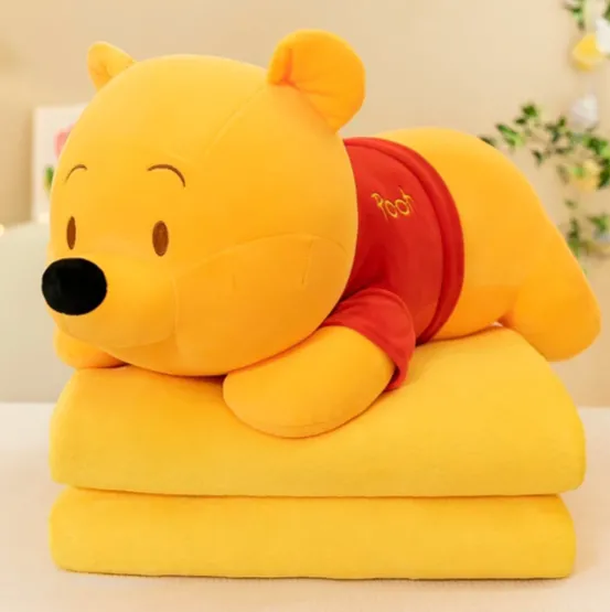 Jucărie din pluș Winnie the Pooh cu plapumă (657895)