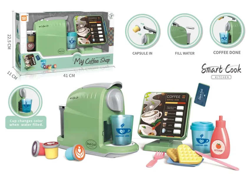Masina de cafea cu ecran pentru comenzi cu sunet si lumina, LD-6610A