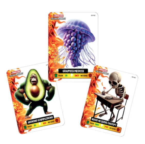 Album pentru cartonașe colecționabile „Italian Brainrot” Album pentru cartonașe colecționabile „Italian Brainrot”