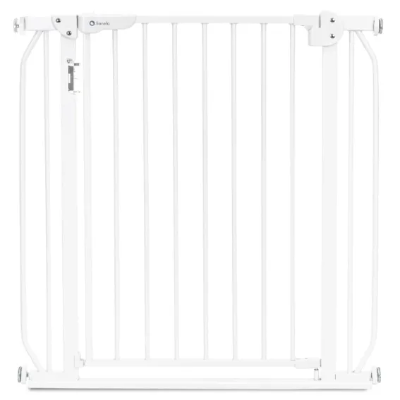 Poarta de siguranta Lionelo Truus Slim LED White, 75-105 cm