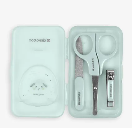 Set de manichiură Kikkaboo Sleepy Sheep Mint, 3 piese Set de manichiură Kikkaboo Sleepy Sheep Mint, 3 piese