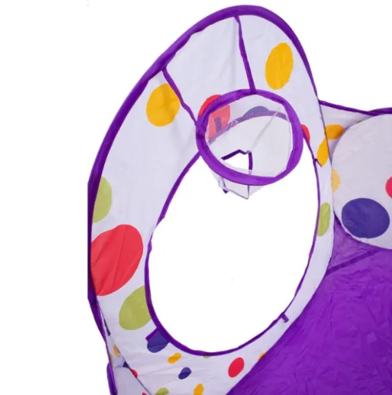 Cort cu tunel și piscină cu bile Cort cu tunel și piscină cu bile