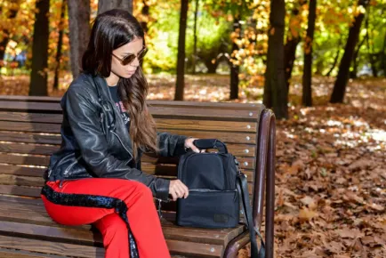 Geanta pentru mame Moni Aurora Black Geanta pentru mame Moni Aurora Black