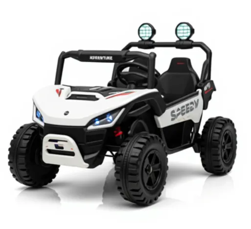 Электромобиль 12V10AH, 30Wx2, белый, SX3558