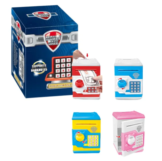 Pușculiță pentru copii „Seif cu parolă”