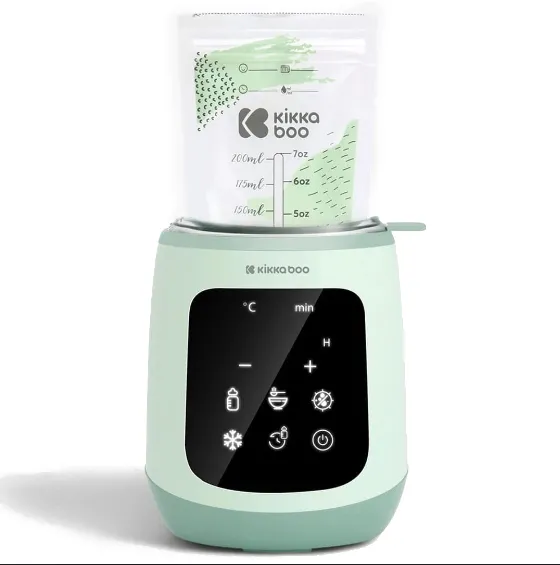 Incalzitor pentru biberoane 4 in 1 KikkaBoo Caldo Mint Incalzitor pentru biberoane 4 in 1 KikkaBoo Caldo Mint