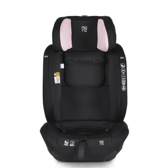 Scaun auto 76-150 cm (i-Size) Isofix Moni Isafe Pink Scaun auto 76-150 cm (i-Size) Isofix Moni Isafe Pink