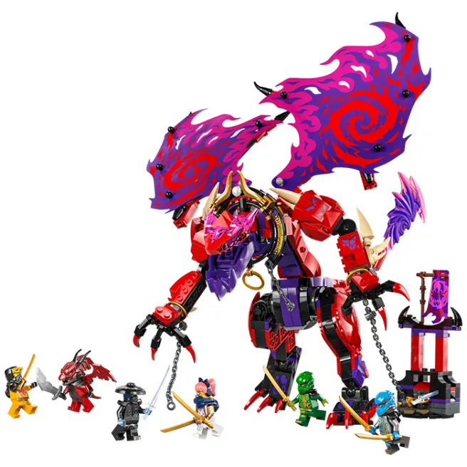Constructor LEGO Ninjago Thunderfang al dragonului haosului, art. 71832 Constructor LEGO Ninjago Thunderfang al dragonului haosului, art. 71832