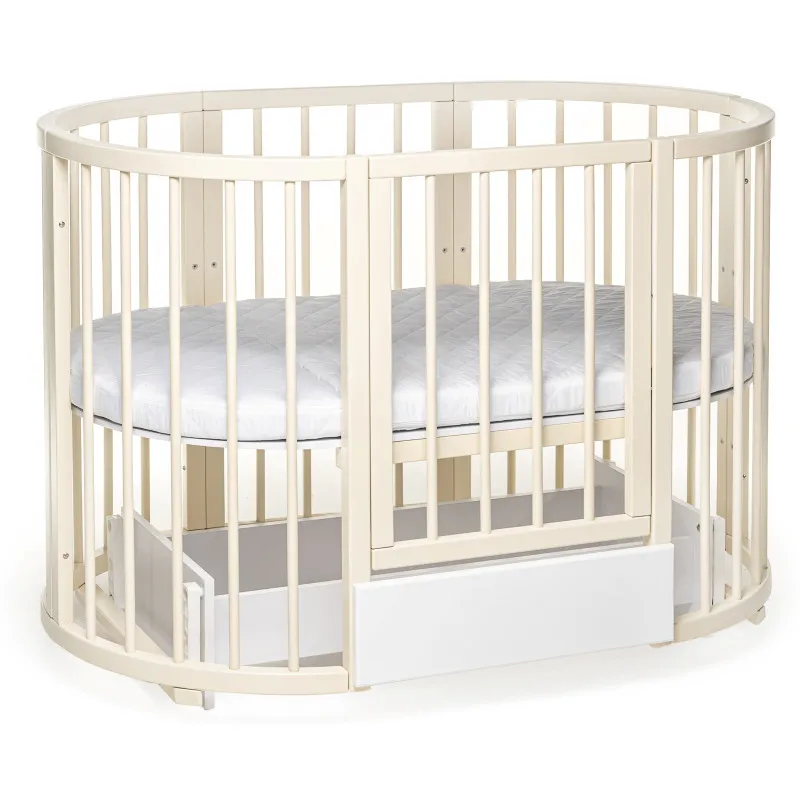 Pătuţ Eucalyptus Olivia Plus Transversal (DS-8031) Bej Pătuţ Eucalyptus Olivia Plus Transversal (DS-8031) Bej