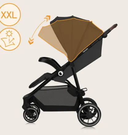 Carucior de plimbare Lionelo Emma One Grey Stone Carucior de plimbare Lionelo Emma One Grey Stone