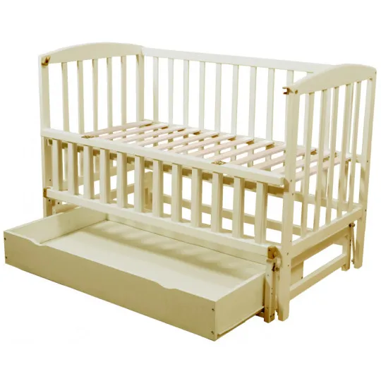 Pătuţ Eucalyptus Bimbi Premium (DS-1302) Bej