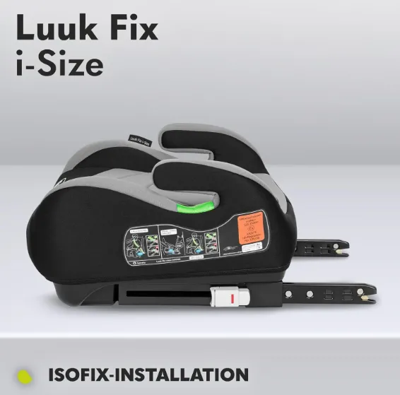 Inaltator auto - buster 22-36 kg Lionelo Luuk Fix i-size Grey Stone Inaltator auto - buster 22-36 kg Lionelo Luuk Fix i-size Grey Stone