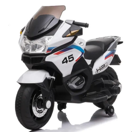 Motocicletă electrică pentru copii (MX609/5 alba)