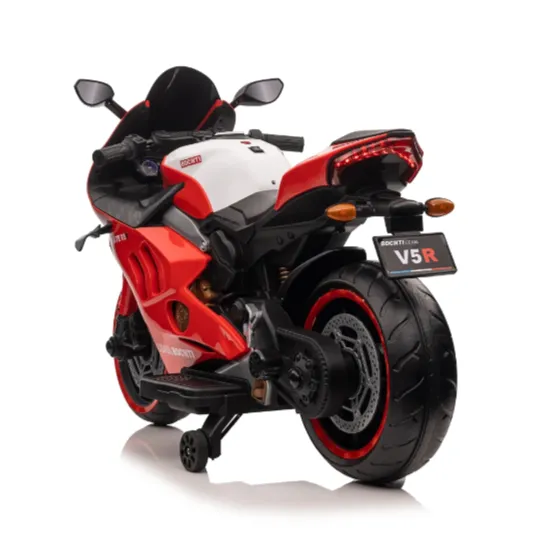 Motocicletă electrică pentru copii, roșie (67898) Motocicletă electrică pentru copii, roșie (67898)