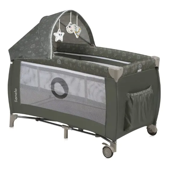 Patut pliabil 2 in 1 Lionelo Sven Plus Beige Olive Patut pliabil 2 in 1 Lionelo Sven Plus Beige Olive