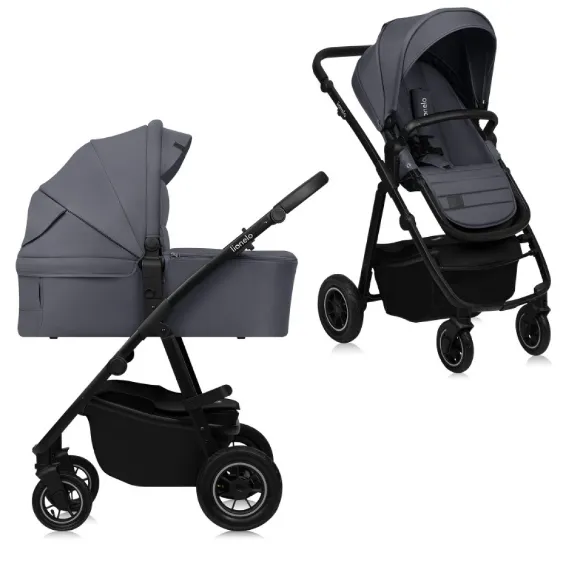 Carucior 2/1 Lionelo Amber Plus Grey Graphite Carucior 2/1 Lionelo Amber Plus Grey Graphite