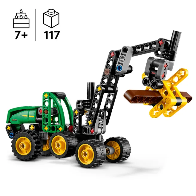 Constructor LEGO Technic Combină de recoltat cu roți John Deere 1470H, art. 42218 Constructor LEGO Technic Combină de recoltat cu roți John Deere 1470H, art. 42218