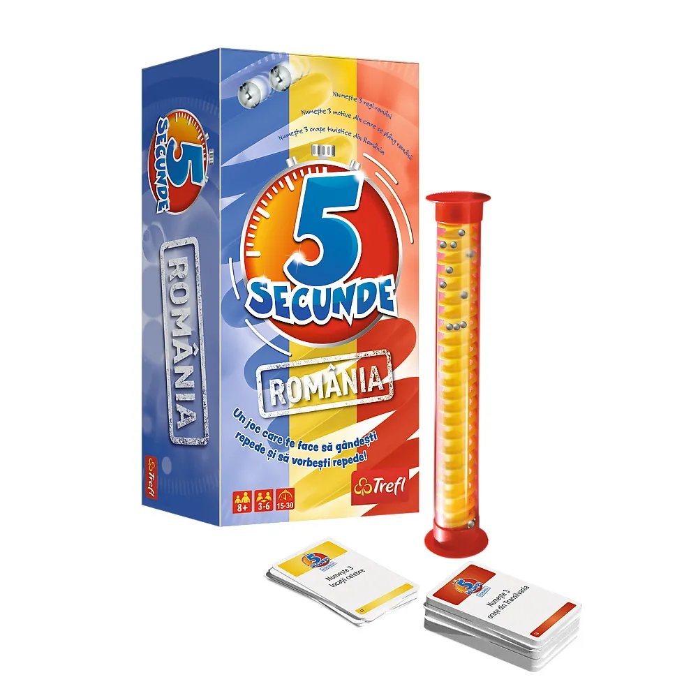 Настольная игра»5 Cекунд» (румынский язык) арт. 02166