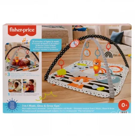FISHER PRICE SALTEA MUZICALA 3 IN 1 CU CENTRU DE ACTIVITATI, MTHBP41