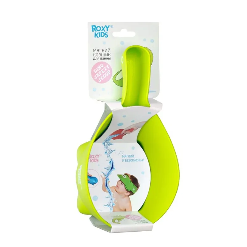 Galetuță pentru spălarea părului Roxy Kids DINO SAFETY SCOOP (RBS-003-GR) Verde Galetuță pentru spălarea părului Roxy Kids DINO SAFETY SCOOP (RBS-003-GR) Verde