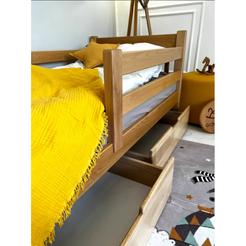 Pat Goydalka TADDY cu sertar (1B619-4) Nucă 190x80cm Pat Goydalka TADDY cu sertar (1B619-4) Nucă 190x80cm