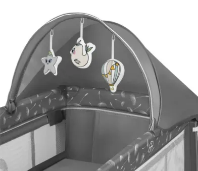 Patut pliabil 2 in 1 Lionelo Sven Plus Grey Concrete Patut pliabil 2 in 1 Lionelo Sven Plus Grey Concrete