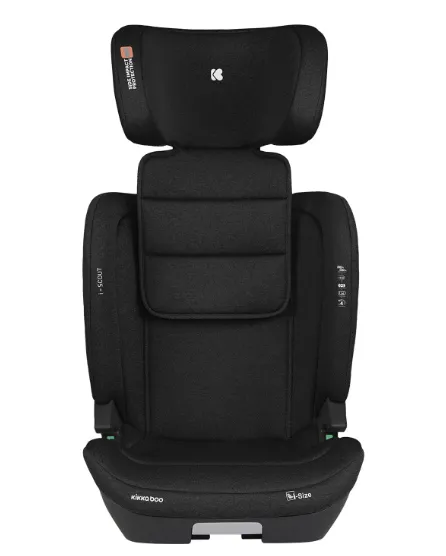 Scaun auto 100-150 cm (i-Size) Isofix Kikkaboo i-Scout Black Scaun auto 100-150 cm (i-Size) Isofix Kikkaboo i-Scout Black