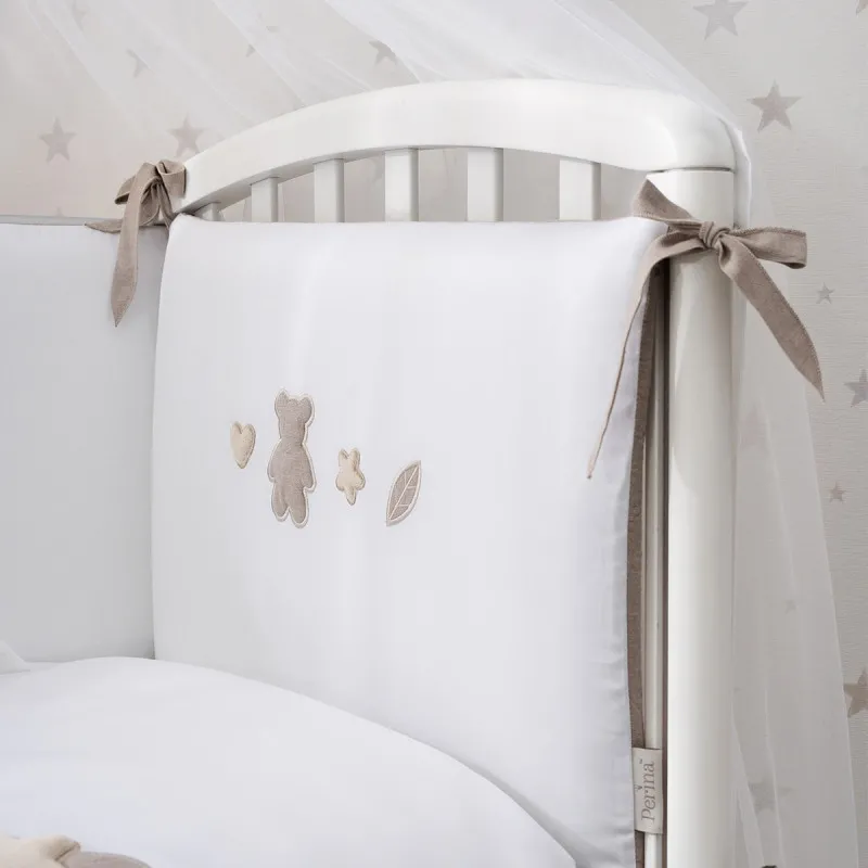 Lenjerie de pat pentru copii Perina Teddy Love (TL6-01.12) Bej Lenjerie de pat pentru copii Perina Teddy Love (TL6-01.12) Bej