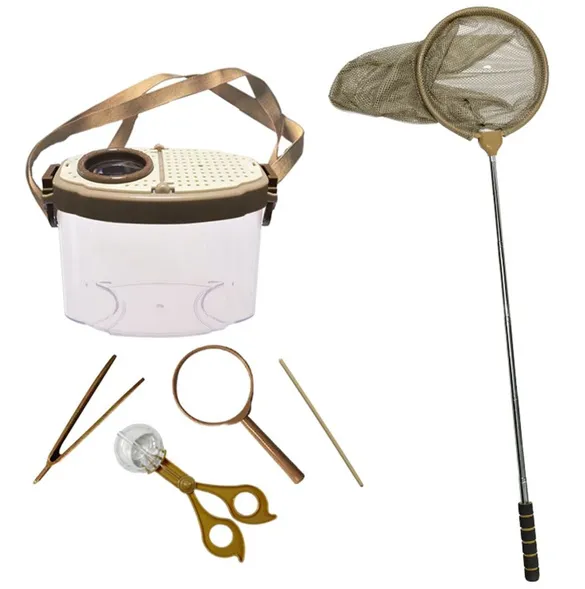 Деревянный набор для ловли насекомых S10D001