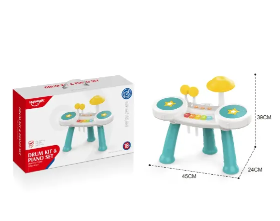 Барабан с музыкой и светом