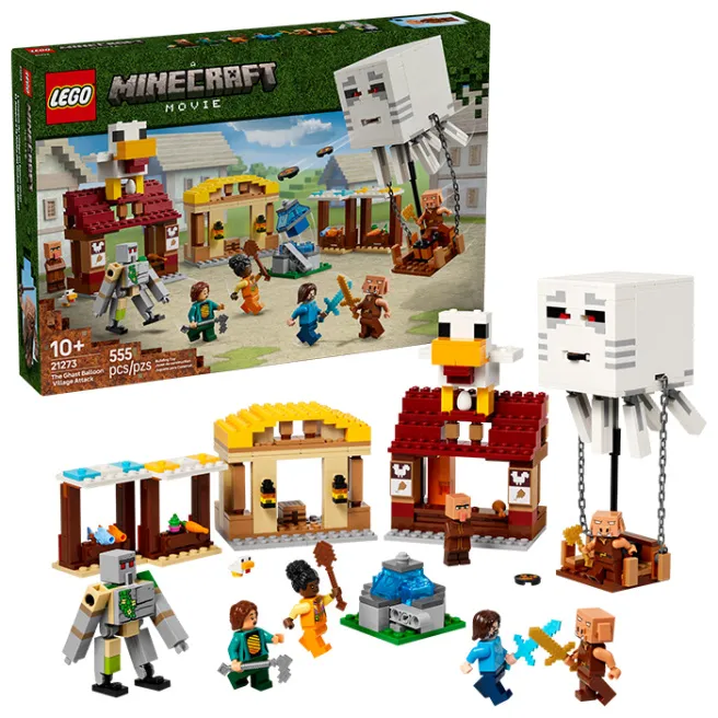 Constructor LEGO Minecraft Atacul asupra satului Gast-Barbol, art. 21273 Constructor LEGO Minecraft Atacul asupra satului Gast-Barbol, art. 21273