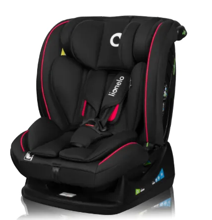 Scaun auto 0-36kg (I-Size) Lionelo Aart Black Carbon Red