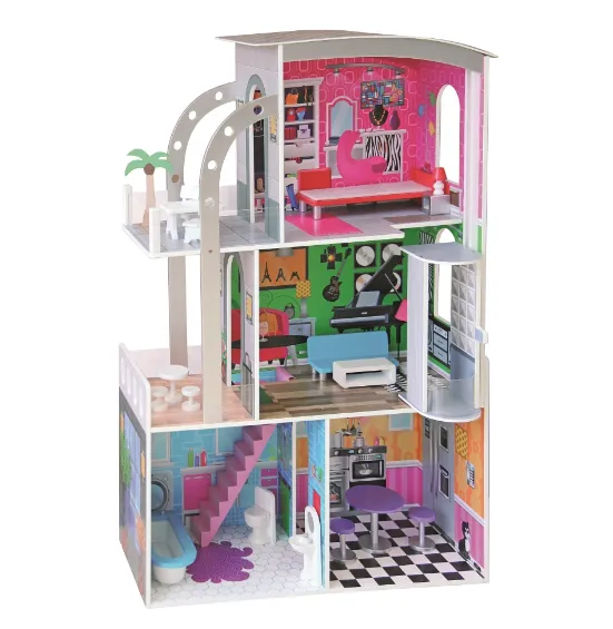 Casuta din lemn pentru papusi