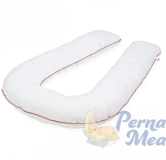 Față de pernă pentru gravide U PM Buline Roz Față de pernă pentru gravide U PM Buline Roz