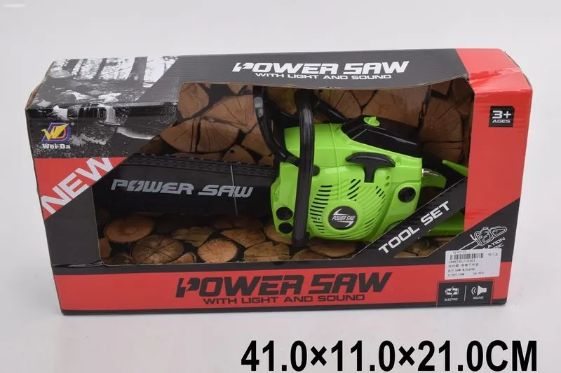 Бензопила на батарейках арт. 67415