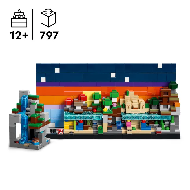 Constructor LEGO Minecraft Mini-biome, art. 21589 Constructor LEGO Minecraft Mini-biome, art. 21589