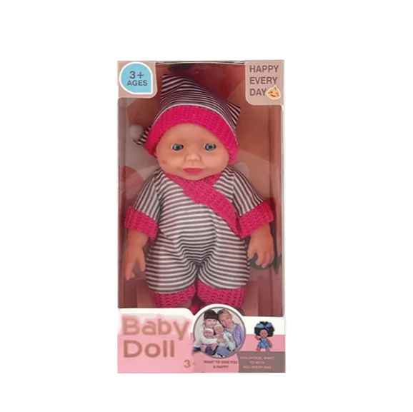 Păpușă bebeluș de 16 cm în costum R959
