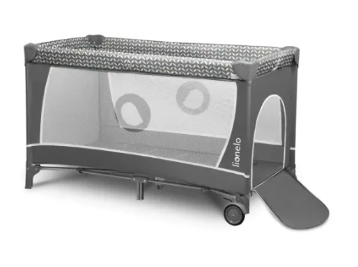 Patut pliabil 2 in 1 Lionelo Flower Grey Scandi Patut pliabil 2 in 1 Lionelo Flower Grey Scandi