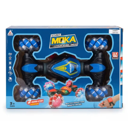 Машина STUNT Rock Crawler на радиоуправлении, синяя, код 2408D