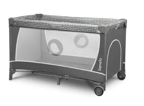 Patut pliabil 2 in 1 Lionelo Flower Grey Scandi Patut pliabil 2 in 1 Lionelo Flower Grey Scandi