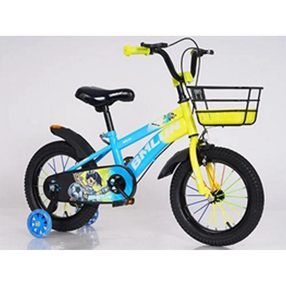 Bicicleta Epid Sirius Yellow & Blue, roți 18