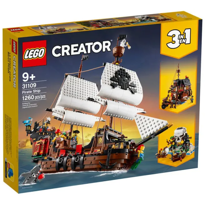 Constructor LEGO Creator Pirate Ship, art.31109