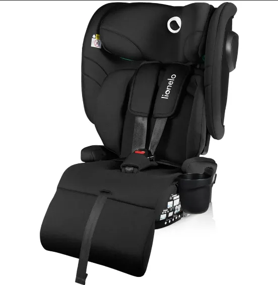 Scaun auto 76-150 cm (i-Size) Isofix Lionelo Nelly Black Carbon