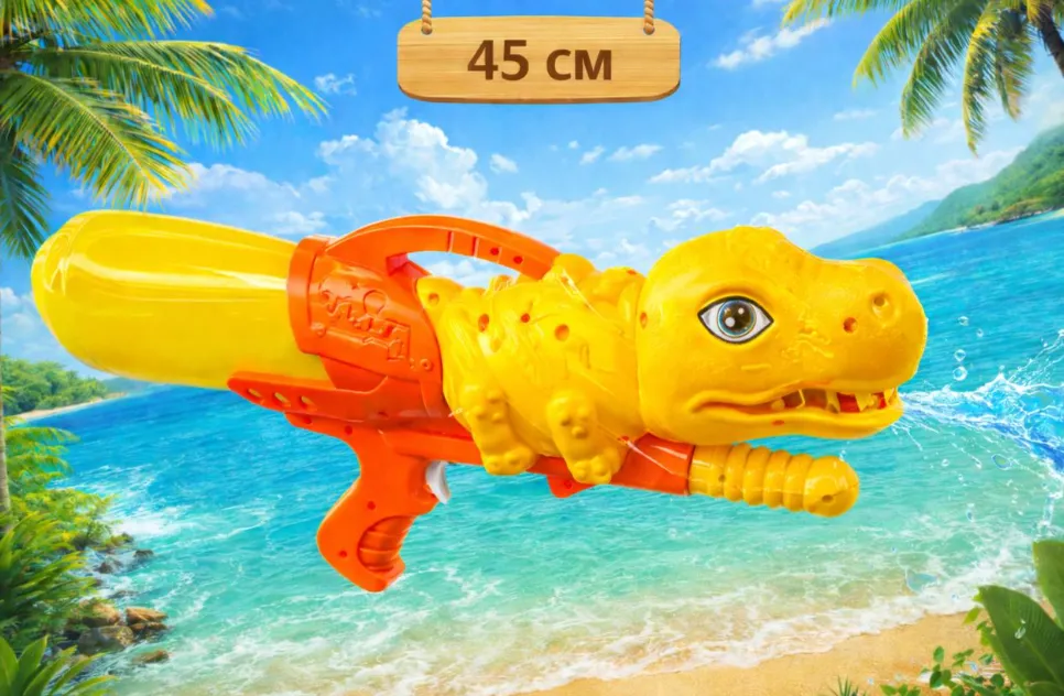 Pistol cu ​​apă în formă de crocodil (45 cm)